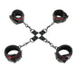 WhipSmart Heartbreaker Deluxe Hogtie - Black/Red