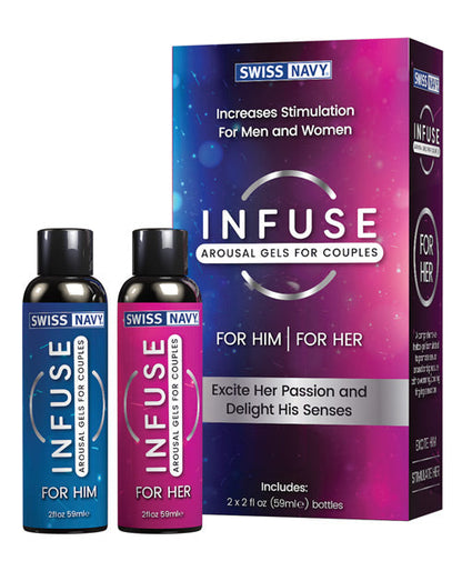 Swiss Navy Infuse Arousal Gels for Couples