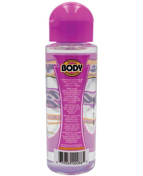 Body Action Supreme Water Based Gel - 4.8 oz Bottle