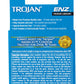 Trojan Enz Lubricated Condoms - Box of 3