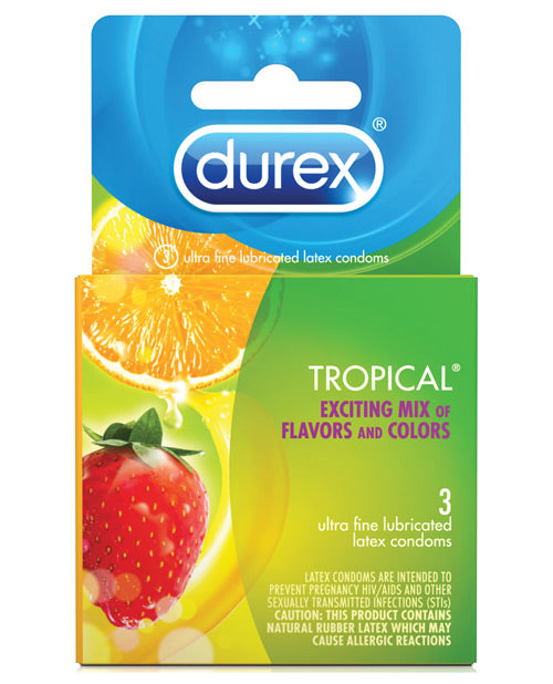 Durex Tropical Flavors - Box of 3