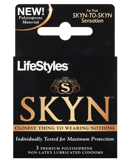 Lifestyles SKYN Original Condoms -  Box of 3