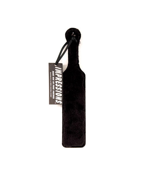 Sportsheets Leather Paddle w/Black Fur