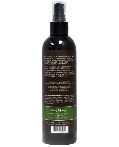 Earthly Body Moisturizing Oil Spray - 8 oz Guavalava