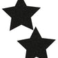 Pastease Premium Glitter Star - Black O/S