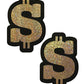 Pastease Premium Glitter Dollar Sign - Gold O/S