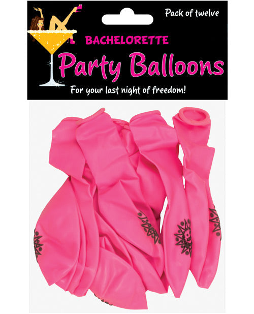 Bachelorette Party Balloons - Pack of 12