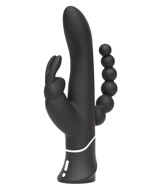 Happy Rabbit Vibrator | Triple Curve G Spot Vibrator | 21-Mode Black Clit Vibrator | Best Vibrator for Women