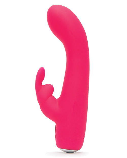 Happy Rabbit Vibrator | Mini Rechargeable G Spot Vibrator | Pink Clit Vibrator | Best Vibrator for Women