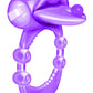 Pierced Tongue X-treme Vibrating Pleasure Ring - Purple