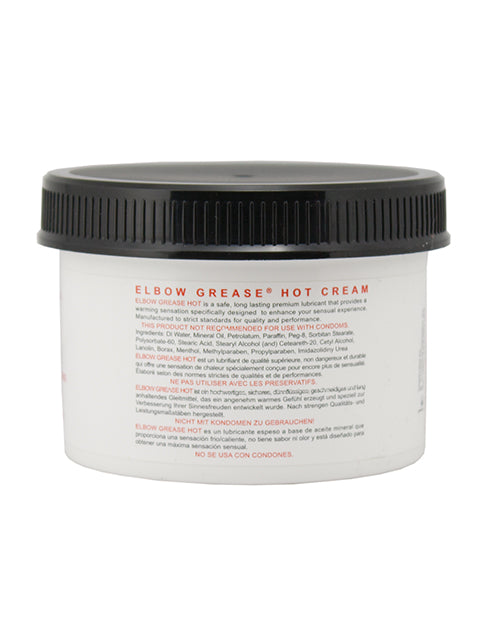 Elbow Grease Hot Cream - 9 oz Jar