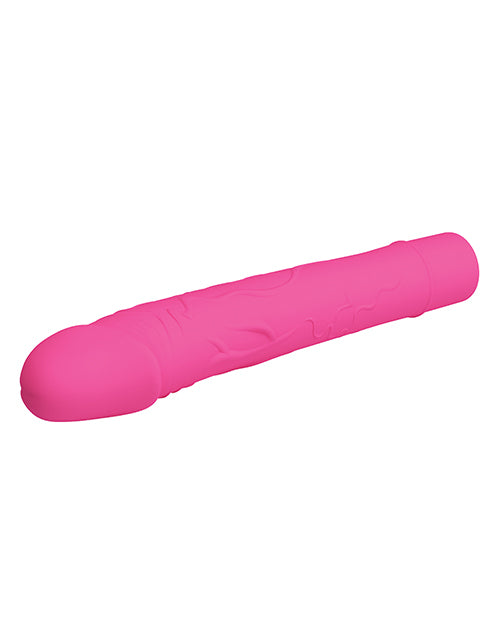 Pretty Love Vic G-Spot Vibrating Dildo - Magenta