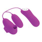 Pretty Love Suction & Vibro Bullets - Fuchsia