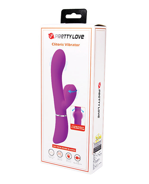 Pretty Love G Spot Vibrator | Side to Side Moving Rabbit Vibrator | Fuchsia Clit Vibrator | Best Vibrator for Women