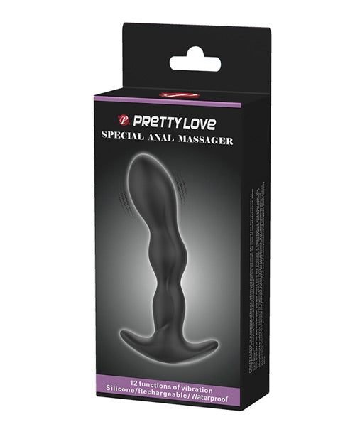 Pretty Love Special Anal Massager - Black