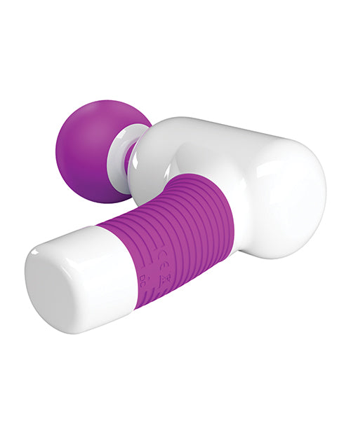 Pretty Love Super Power Fun Gun Massager - White/Fuchsia