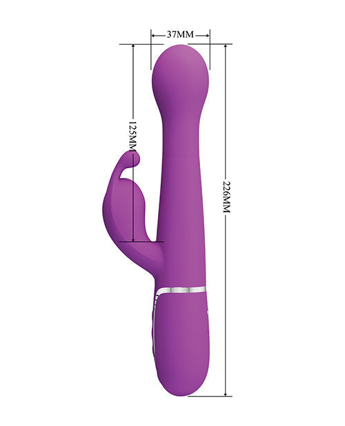 Pretty Love G Spot Vibrator | Twinkled Tenderness Thrusting Vibrator | 7x Dejon Fuchsia Rabbit Vibrator