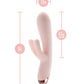 Blush Elora Rabbit Vibrator | Pink Vibrator | 10-Mode G Spot Vibrator | Clit Vibrator | Best Vibrator for Women