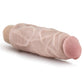 Blush Dr Skin Vibrating Dildo | 7" Big Dildo #9 | Throbbing Beige Realistic Dildo | Best Vibrator for Women