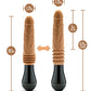 Blush Dr. Skin Silicone Dr. Arthur Thrusting Gyrating Vibrating Dildo - Tan