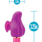 Blush Aria Finger Vibrator | Erotic AF Best Vibrator for Women | 5-Speed Plum Small Vibrator