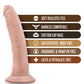 Blush Dr Skin Large Dildo | 7" Big Dildo | Vanilla Suction Cup Dildo | Best Dildo