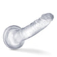 Blush B Yours Plus Large Dildo | 7" Big Dildo | Clear Suction Cup Dildo | Best Dildo