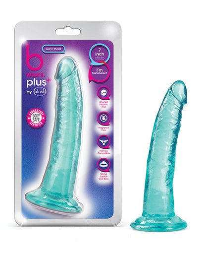 Blush Realistic Dildo | 7" Big Dildo | Lust Thrust Dildo Teal Suction Cup Dildo