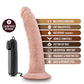 Blush Dr Skin Vibrating Dildo | 7" Big Dildo | Vanilla Suction Cup Dildo