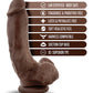 Blush Large Dildo | Mechanic Big Black Dildo | Chocolate Suction Cup Dildo | Best Dildo