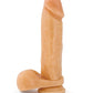 Blush Hung Rider Realistic Dildo | Mitch 8" Big Dildo | Flesh Suction Cup Dildo