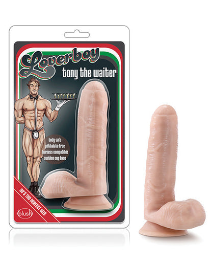 Blush Large Dildo | Tony the Waiter Big Dildo | Flesh Suction Cup Dildo | Best Dildo