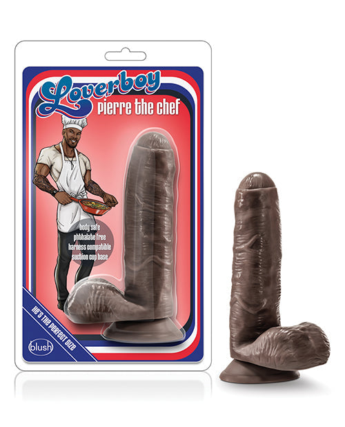 Blush Big Black Dildo | Pierre the Chef Big Dildo | Chocolate Suction Cup Dildo