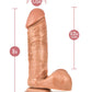 Blush Coverboy 7.75" Big Dildo | Matador Realistic Dildo | Latin Large Dildo | Suction Cup Dildo