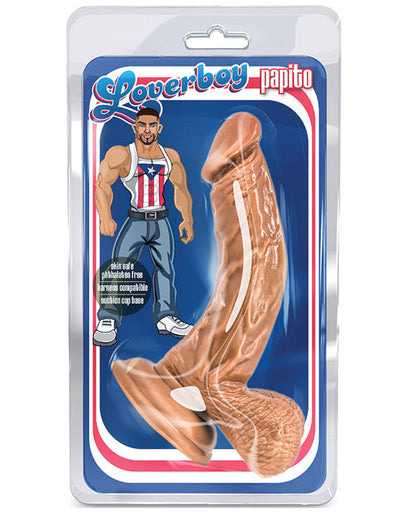 Blush Coverboy Suction Cup Dildo | Papito Realistic Dildo | Latin 6.5" Big Dildo | Curved Large Dildo