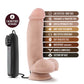 Blush Quarterback Large Dildo | 7" Vibrating Dildo | Suction Cup Dildo | Best Dildo