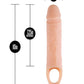 Blush Performance Plus 10" Silicone Cock Sheath Penis Extender - Flesh