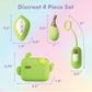 Blush Play with Me Blooming Bliss Remote Controlled Vibrating Kit - Green