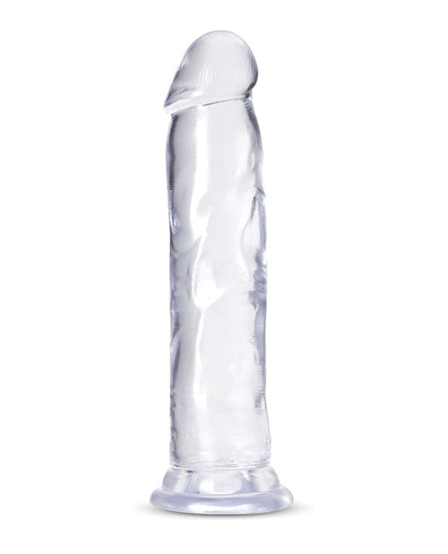 Blush Realistic Dildo | 9" Big Dildo | Thrill n Drill Clear Suction Cup Dildo