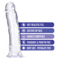 Blush Realistic Dildo | 9" Big Dildo | Thrill n Drill Clear Suction Cup Dildo