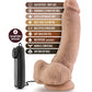 Blush Vibrating Dildo | Tennis Champ 9" Big Dildo | Vanilla Suction Cup Dildo