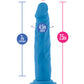 Blush Neo Large Dildo | Dual Density 7.5" Big Dildo | Blue Suction Cup Dildo | Best Dildo