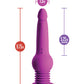 Blush Impressions New York Gyro Quake Dildo - Purple