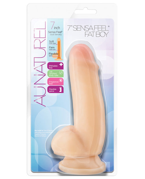 Blush 7" Big Dildo | Fat Boy Beige Realistic Dildo | Suction Cup Dildo