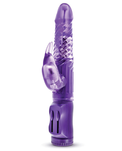 Blush B Yours Rabbit Vibrator | Beginner Bunny G Spot Vibrator | Purple Clit Vibrator | Best Vibrator for Women