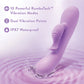 Blush Evelyn Rabbit Vibrator | Purple G Spot Vibrator | 10-Mode Clit Vibrator | Best Vibrator for Women