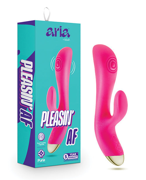 Blush Rabbit Vibrator | Aria Pleasin AF Clit Vibrator | Fuchsia G Spot Vibrator | Best Vibrator for Women