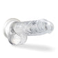 Blush 7" Big Dildo | Crystalline Diamond Large Dildo | Suction Cup Dildo | Best Dildo