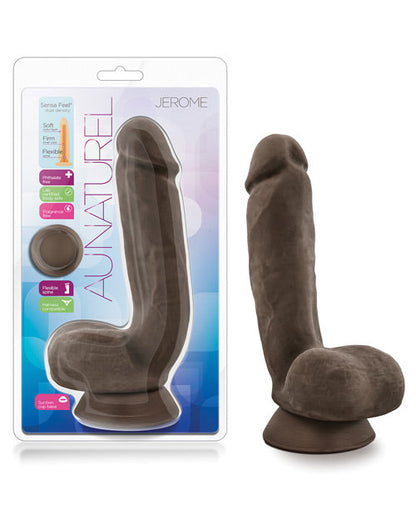 Blush Au Naturel Big Black Dildo | Jerome Brown Suction Cup Dildo | Giant Dildo