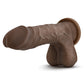 Blush Au Naturel Realistic Dildo | Mister Perfect Large Dildo | Chocolate 8.5" Big Dildo